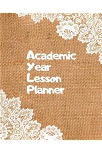 Academic Year Lesson Planner