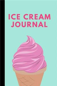 Ice Cream Journal