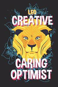 Leo Creative Caring Optimist