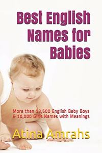 Best English Names for Babies