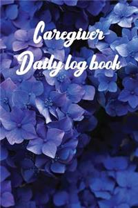 Caregiver Daily Log Book