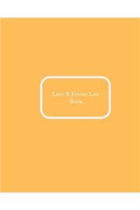 Lost & Found Log Book
