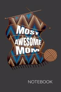 Most Awesome Mom Notebook