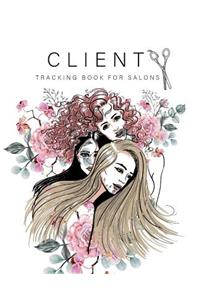 Client Tracking Book for Salons
