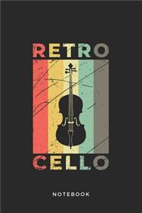 Cello Instrument Art Graphic Notebook