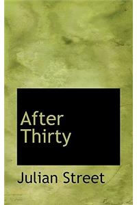 After Thirty