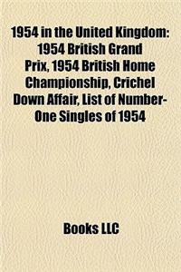 1954 in the United Kingdom