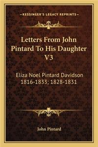 Letters From John Pintard To His Daughter V3