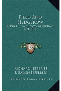 Field and Hedgerow