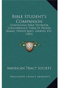 Bible Student's Companion