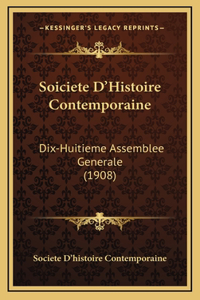 Soiciete D'Histoire Contemporaine