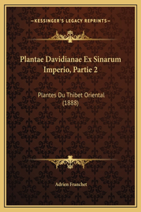 Plantae Davidianae Ex Sinarum Imperio, Partie 2