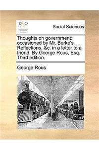 Thoughts on Government