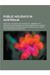 Public Holidays in Australia