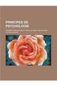 Principes de Psychologie (2)