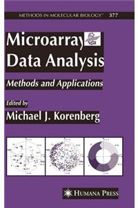 Microarray Data Analysis: Methods and Applications: Methods in Molecular Biology, 377.