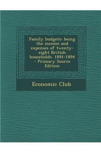 Family Budgets
