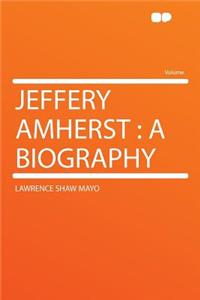 Jeffery Amherst