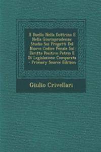 Duello Nella Dottrina E Nella Giurisprudenza