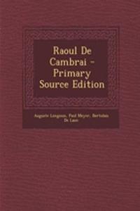 Raoul de Cambrai