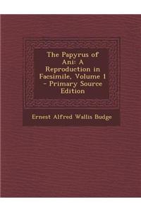 The Papyrus of Ani