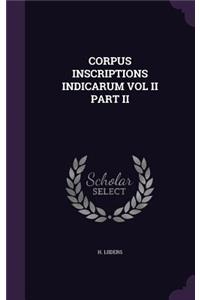 Corpus Inscriptions Indicarum Vol II Part II