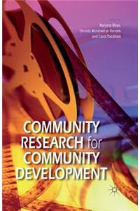 Community Research for Community Development