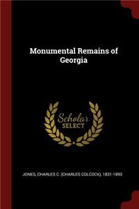 Monumental Remains of Georgia