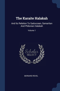 The Karaite Halakah