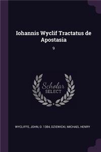 Iohannis Wyclif Tractatus de Apostasia