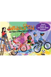 Vacation Bible School (Vbs) 2019 Whooosh Invitation Postcards (Pkg of 24): Take Flight to Where God Leads You!