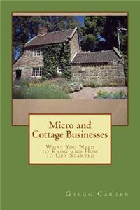 Micro and Cottage Businesses