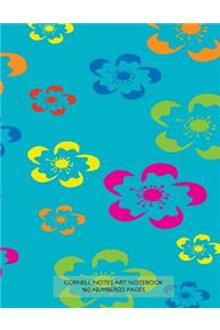 Cornell Notes Art Notebook 160 Numbered Pages
