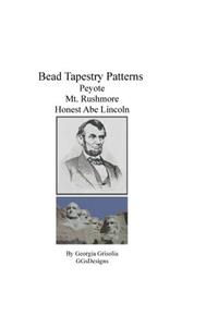 Bead Tapestry Patterns Peyote Mt. Rushmore Honest Abe Lincoln