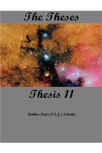 The Theses Thesis 11
