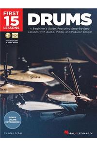 First 15 Lessons - Drums