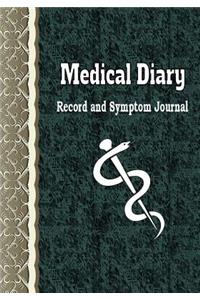 Medical Diary Record and Symptom Journal