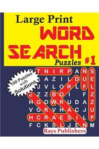 Large Print Word Search Puzzles