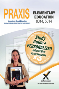 Praxis Elementary Education 0014, 5014 Book and Online