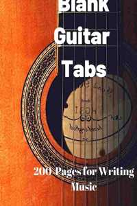 Blank Guitar Tabs