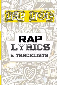 Hip Hop notebook for your Lyrics