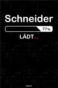 Schneider Lädt... Notizbuch