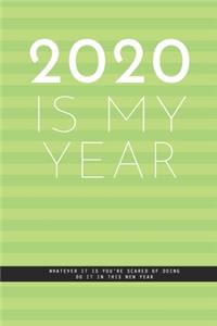 PISTACHIO GREEN LINED Notebook