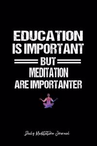 Daily Meditation Journal