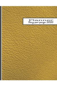 Day per page planner 2020