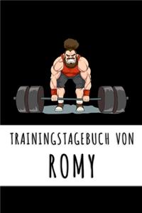 Trainingstagebuch von Romy