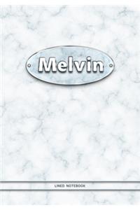 Melvin - Lined Notebook