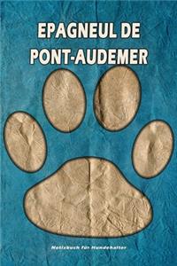 Epagneul de Pont-Audemer Notizbuch für Hundehalter