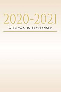 2020-2021 Weekly & Monthly Planner