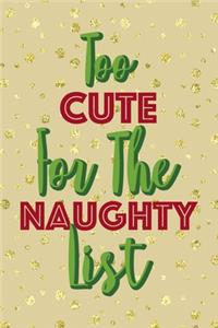 Too Cute For The Naughty List